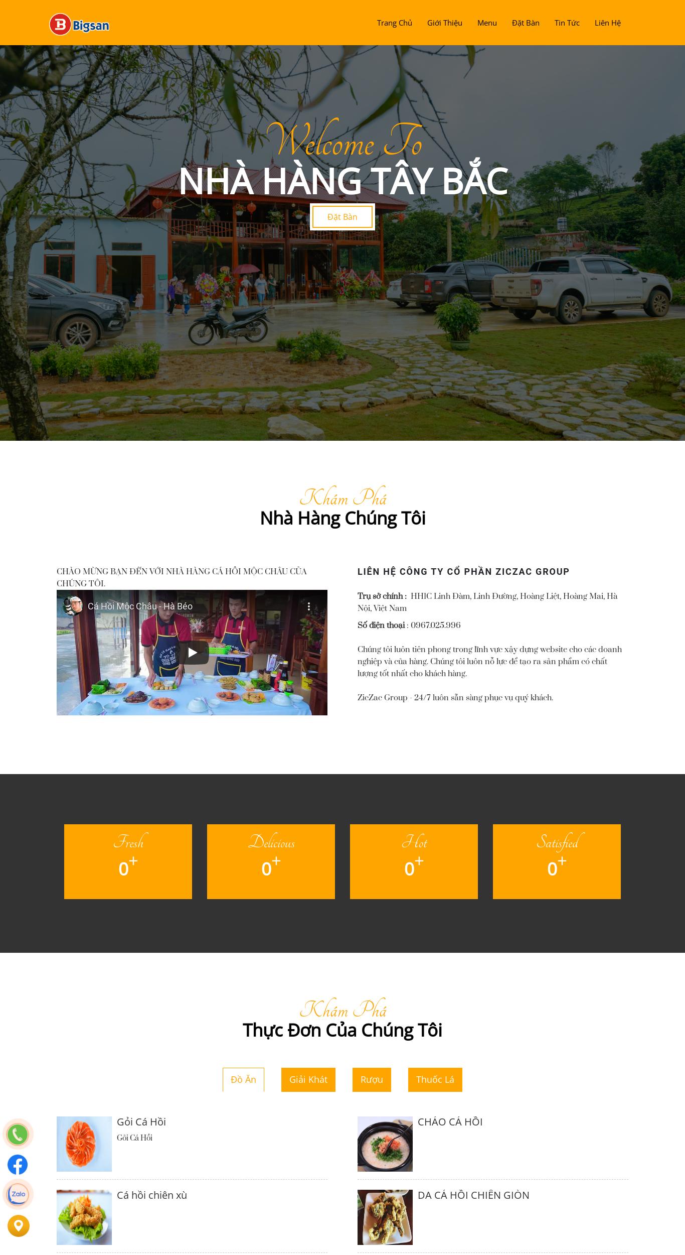 Theme Nhà Hàng #T020